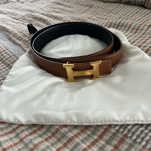 Constance Hermes Belt Men’s reversible size 95 cm / 38 inch